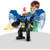 imageFisherPrice Imaginext DC Super Friends Batman Flight Mech with Lights Sounds Motion ampamp 3inch Action Figure 145inch Toy Includes Launcher ampamp Discs