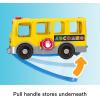 imageFisherPrice Little People Toddler Toy Big Yellow School Bus ampamp Community Heroes Set Musical PullAlong Vehicle ampamp Figures for Kids Ages 1 Years
