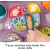 imageFisherPrice Baby Walker Learn with Me Purple Monkey Learning Toy Music Lights ampamp Activities for Infants ampamp Toddlers Ages 6 Months
