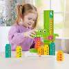 imageFisherPrice Preschool Learning Toy Adding Alligator Counting Activity with 10 Stacking Blocks for Kids Ages 3 Years