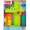imageFisherPrice Preschool Learning Toy Adding Alligator Counting Activity with 10 Stacking Blocks for Kids Ages 3 Years