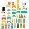 imageFisherPrice Toddler Toy Wooden Jungle Blocks 50Piece AnimalThemed Building Set for Preschool Pretend Play Kids Ages 2 YearsJungle