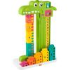 imageFisherPrice Preschool Learning Toy Adding Alligator Counting Activity with 10 Stacking Blocks for Kids Ages 3 Years
