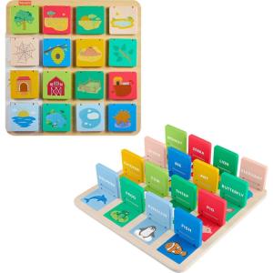 imageFisherPrice Wood Preschool Toy Lift ampamp Reveal Board Early Learning Activity for Fine Motor Developmental Play Kids Ages 3 Years