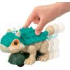imageFisherPrice Imaginext Jurassic World Dinosaur Ankylosaurus PushToy with Rolling Wheels ampamp Wiggling Motion 55 Inches Tall