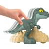 imageFisherPrice Imaginext Jurassic World Dinosaur Tyrannosaurus Rex PushToy with Rolling Wheels ampamp Wiggling Motion 55inch Tall T rex