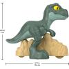 imageFisherPrice Imaginext Jurassic World Dinosaur Tyrannosaurus Rex PushToy with Rolling Wheels ampamp Wiggling Motion 55inch Tall T rex
