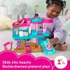 imageFisherPrice Little People Toddler Toy Barbie Beach House Playset Figures and Accessories for Preschool Pretend Play Kids Ages 18 Months