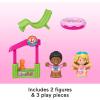 imageFisherPrice Little People Toddler Toy Barbie Beach House Playset Figures and Accessories for Preschool Pretend Play Kids Ages 18 Months
