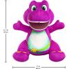 imageBarney World Toddler Toy Heart Glow Plush with Music ampamp Lights for Pretend Play Preschool Kids Ages 2 Years