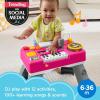 imageFisherPrice Baby ampamp Toddler Toy Laugh ampamp Learn DJ Table Musical Activity for Educational Play Pink Infants Ages 6 Months
