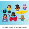 imageFisherPrice Little People Toddler Toys Play for All Figure and Accessory Pack 9Piece Set for Pretend Play Ages 1 Years