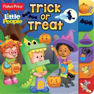 imageFisher Price Little People Trick or Treat Board Books with Tabs
