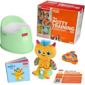 imageFisherPrice Toddler Toys Big Little Feelings Potty Training Kit 6Piece Set of Activities ampamp Parenting Tips for Kids Ages 18 Months
