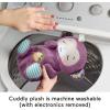 imageFisherPrice Baby Toy Soothe n Snuggle Purple Monkey Plush Portable Sound Machine with Breathing Motion ampamp Lights for Newborns Ages 0 Months