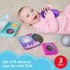 imageFisherPrice Baby Toys Mini Me Moments DJ Set 6Piece Newborn Sensory Activities for Developmental Play Infants Ages 3 Months