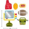 imageFisherPrice Baby Toys Mini Me Moments Tiny Tailgater Set 6 SportsThemed Sensory Activities for Newborns Ages 3 Months