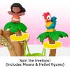 imageFisherPrice Little People Toddler Toy Disney Princess Moana Adventure Village Playset with Figures for Pretend Play Kids Ages 18 Months
