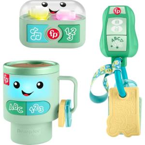 imageFisherPrice Baby Toys Laugh ampamp Learn Ready to Go Gift Set 3 Electronic Learning Activities for Toddler Pretend Play Kids Ages 6 Months  Amazon ExclusiveGift Set