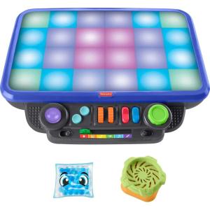 imageFisherPrice Learning Toy Sensory Bright Light Station Activity Table with Games Music ampamp Sounds for Preschool Kids Ages 3 Years