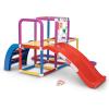 imageFisherPrice Jungle Gym Play Structure with Slide for Kids with Bean Bag Toss Game  Indoor Outdoor Active Play