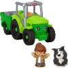 imageFisherPrice Little People Toddler Toy Push ampamp Play Tractor PushAlong Musical Farm Vehicle with 2 Figures for Pretend Play Kids Ages 1 Years