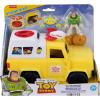 imageFisherPrice Imaginext Toy Story Pizza Planet Truck with Buzz Lightyear Alien Playset