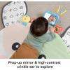 imageFisherPrice Baby Tummy Time Toy Puppy Perfection Giant Play Mat with Sensory Development Activities for Newborns 0 Months Amazon Exclusive