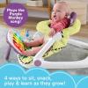 imageFisherPrice Portable Baby Chair Kick ampamp Play Deluxe SitMeUp Seat with Piano Learning Toy ampamp Tray for Infants to Toddlers Purple Monkey