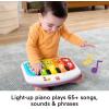 imageFisherPrice Portable Baby Chair Kick ampamp Play Deluxe SitMeUp Seat with Piano Learning Toy ampamp Tray for Infants to Toddlers Purple Monkey
