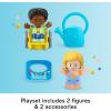 imageFisherPrice Little People Toddler Playset Play for All School with 2 Figures ampamp 2 Accessories for Preschool Pretend Play Ages 1 Years