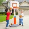 imageFisherPrice GrowtoPro Basketball Hoop for Toddlers ampamp Kids  Adjustable Height IndoorOutdoor Play Set with Ball 18 Months  5 Year