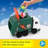image:imageFisherPrice Imaginext Disney and Pixar Toy Story Garbage Truck with 3inch Buzz Lightyear Woody amp Lotso Action Figures Alien Friend amp Toy Vehicle Amazon Exclusive