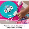 image:imageFisherPrice Musical Toy Barbie Record Player with 5 Records amp Display Rack for Preschool Pretend Play Kids Ages 3 YearsBarbie Record Player