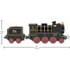 image:imageMattel Thomas amp Friends Toy Train Large PushAlong DieCast Hiro Engine amp Cargo Car from The Classic amp All Engines Go Series for PreschoolersHiro