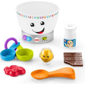 image:imageFisherPrice Baby Learning Toy Laugh amp Learn Magic Color Mixing Bowl with Pretend Food Music amp Lights for Infants Ages 6 Months