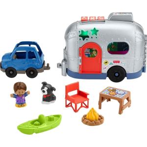 image:imageFisherPrice Little People Toddler Toy LightUp Learning Camper RV Playset with Figures for Preschool Pretend Play Kids Ages 1 Years