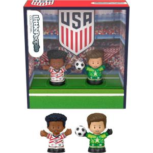image:imageLittle People Collector US Soccer Special Edition Set for Sports Fans 2 Player Figures in a Display Package