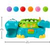 image:imageFisherPrice Baby Crawling Toy Poppity Pop Musical Dino BallPopper with Sounds for Infants Ages 6 Months Blue