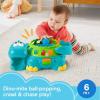 image:imageFisherPrice Baby Crawling Toy Poppity Pop Musical Dino BallPopper with Sounds for Infants Ages 6 Months Blue