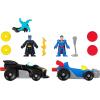 image:imageFisherPrice Imaginext DC Super Friends Metal Force Playset Batmobile amp Supermobile Toy Cars with Batman amp Superman Action Figures amp Accessories Amazon Exclusive