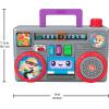 image:imageFisherPrice Laugh amp Learn Busy Boombox RetroInspired Musical Infant Activity Toy with Learning Content for Baby and Toddlers Amazon Exclusive