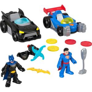 image:imageFisherPrice Imaginext DC Super Friends Metal Force Playset Batmobile amp Supermobile Toy Cars with Batman amp Superman Action Figures amp Accessories Amazon Exclusive