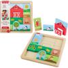 image:imageFisherPrice Wood Toddler Toy Farm Blocks Puzzle 14Piece Wooden Activity for Developmental Play Preschool Kids Ages 2 Years