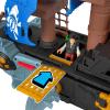 image:imageFisherPrice Imaginext Shark Bite Pirate Ship Playset with 2 Action Figures amp Toy Boat with Biting Jaws and Launcher 12 Accessories Amazon Exclusive