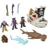 image:imageFisherPrice Imaginext Billy Bones Pirate Bundle Playset with 3 Action Figures amp Toy Boat with Skeleton Hands and Launcher 7 Accessories Amazon Exclusive