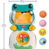 image:imageFisherPrice Baby Toy LightUp amp Roll Frog Musical Ball Drop Activity amp 3 Balls for Developmental Play Infants amp Toddlers Ages 6 Months