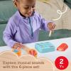 image:imageFisherPrice Wood Toddler Toys Ocean Musical Instruments Set 6 Wooden Pieces for Creative Play Preschool Kids Ages 2 Years