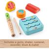 image:imageFisherPrice Wood Toddler Toys Ocean Musical Instruments Set 6 Wooden Pieces for Creative Play Preschool Kids Ages 2 Years