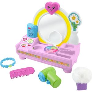 image:imageFisherPrice Baby Toy Lets Get Ready Vanity Laugh amp Learn Musical Learning Playset 4 Accessories for Toddler Pretend Play Ages 1 Years